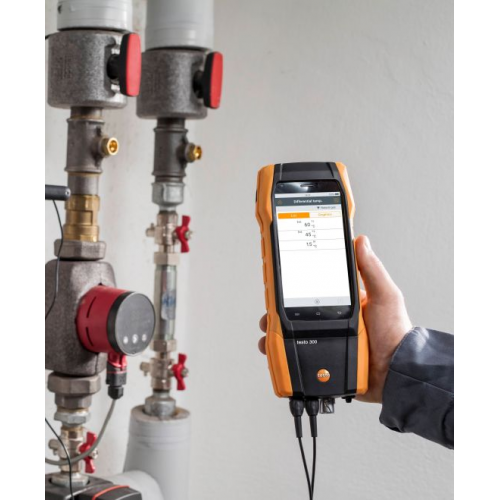 Testo 300 Longlife Pro - Analyzátor spalín sada 2 O2/senzor CO do 4000 ppm